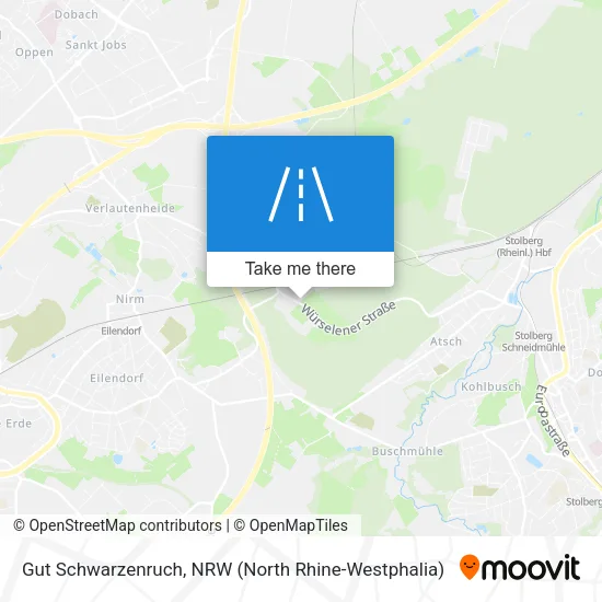 Gut Schwarzenruch map