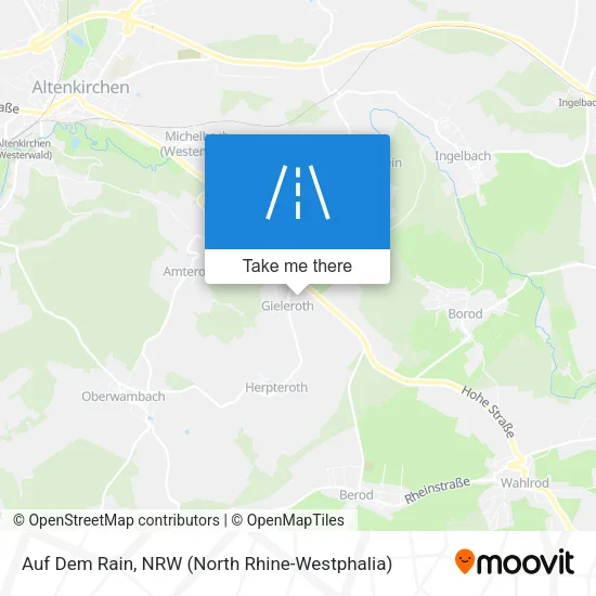 Карта Auf Dem Rain