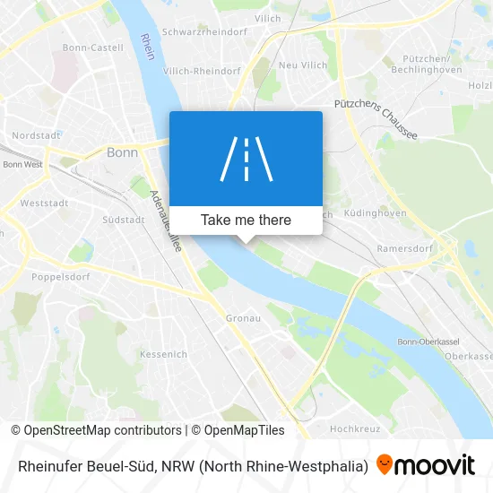 Rheinufer Beuel-Süd map