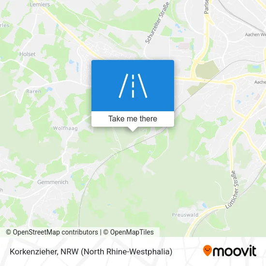 Карта Korkenzieher