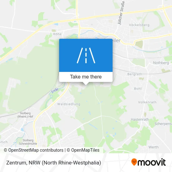 Карта Zentrum