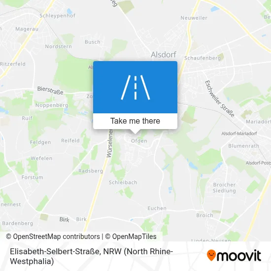 Elisabeth-Selbert-Straße map