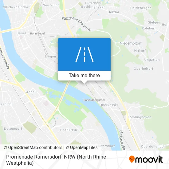 Promenade Ramersdorf map