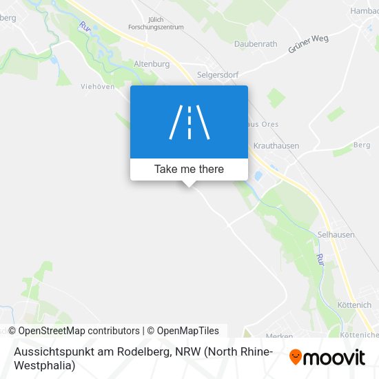 Aussichtspunkt am Rodelberg map