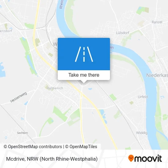 Карта Mcdrive