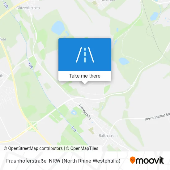 Карта Fraunhoferstraße