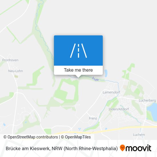 Brücke am Kieswerk map