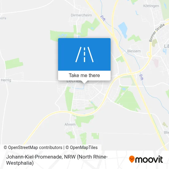 Johann-Kiel-Promenade map