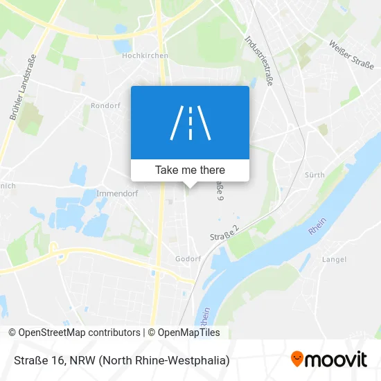 Straße 16 map