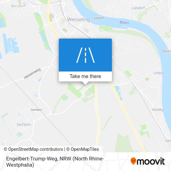 Engelbert-Trump-Weg map