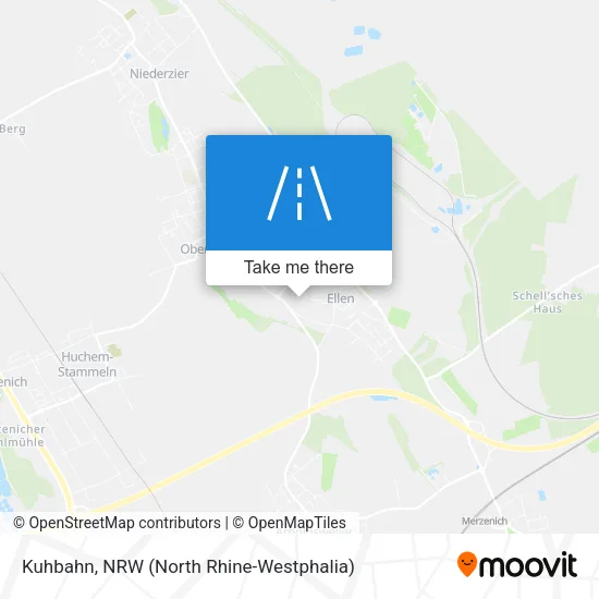 Карта Kuhbahn