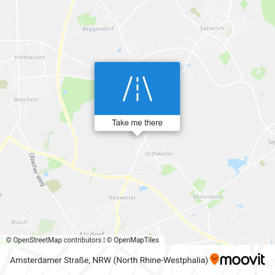 Amsterdamer Straße map
