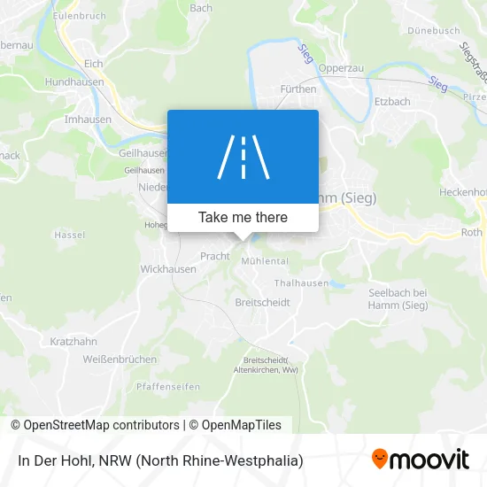 Карта In Der Hohl