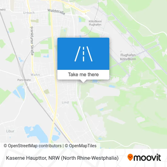 Kaserne Haupttor map