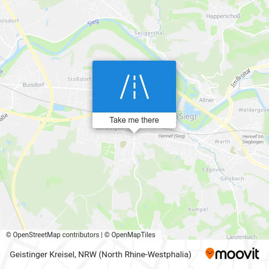 Geistinger Kreisel map