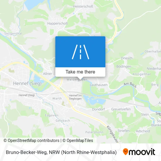 Карта Bruno-Becker-Weg