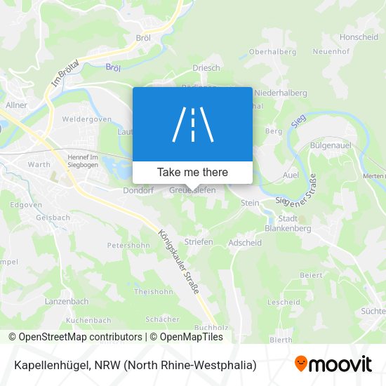Kapellenhügel map