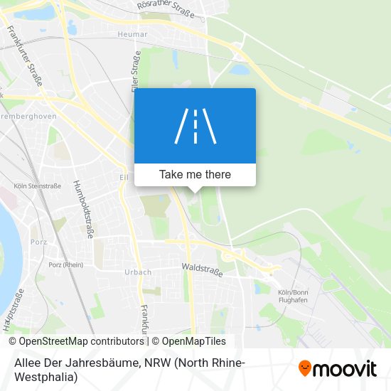 Allee Der Jahresbäume map