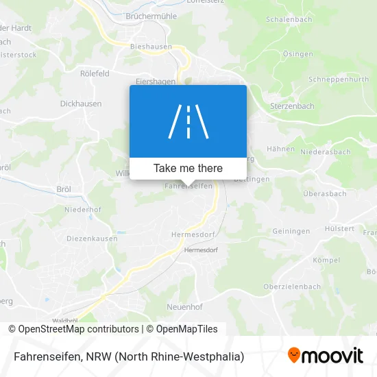 Карта Fahrenseifen