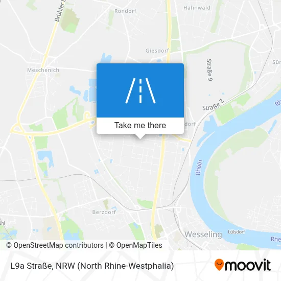 L9a Straße map