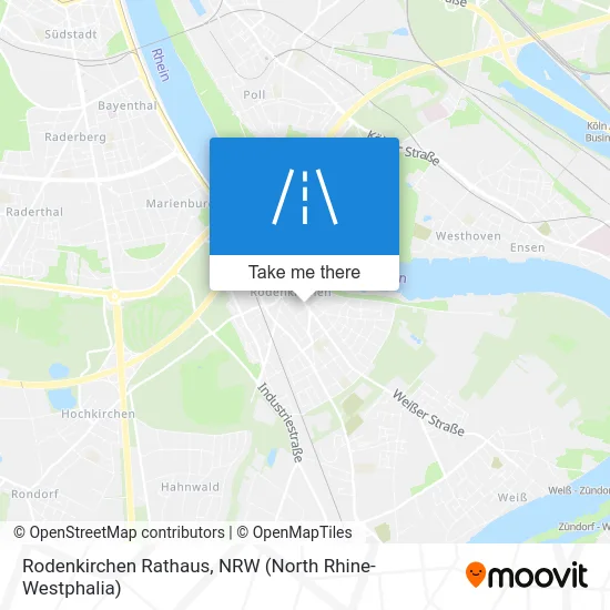 Rodenkirchen Rathaus map