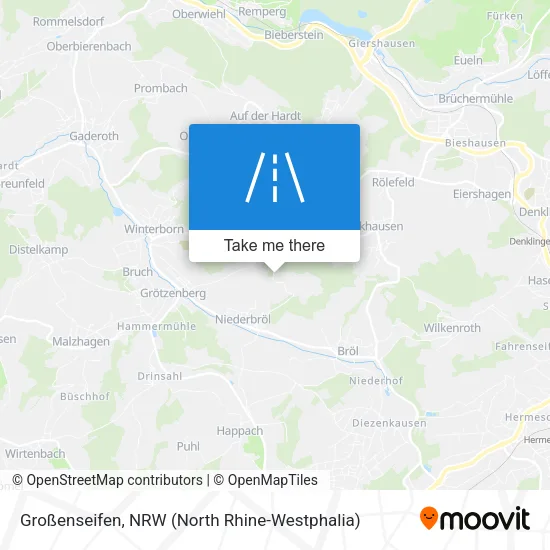 Карта Großenseifen