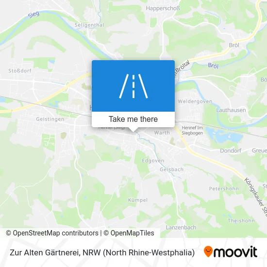 Карта Zur Alten Gärtnerei