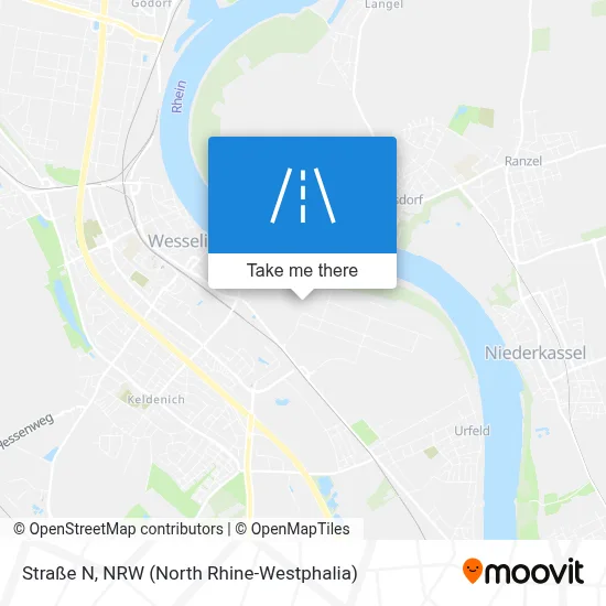 Straße N map