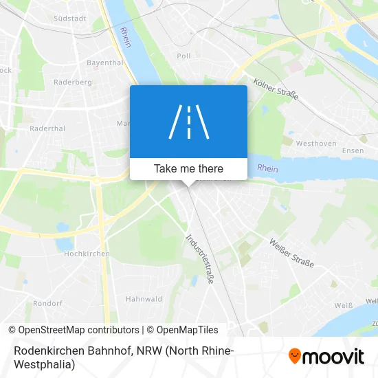 Rodenkirchen Bahnhof map