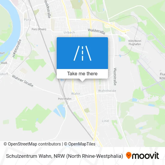 Карта Schulzentrum Wahn