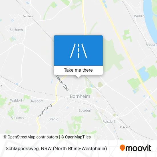 Карта Schlappersweg