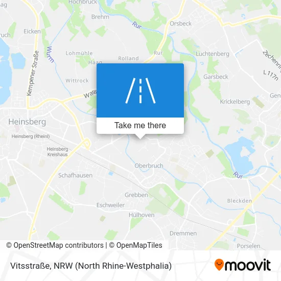 Vitsstraße map
