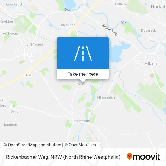 Rickenbacher Weg map