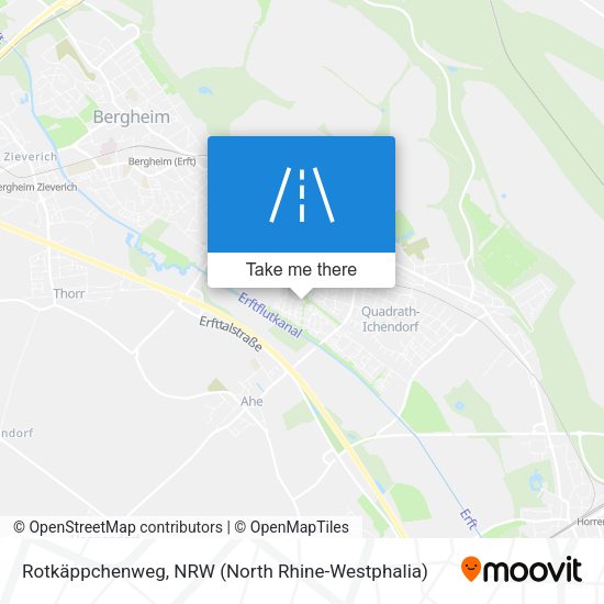 Rotkäppchenweg map