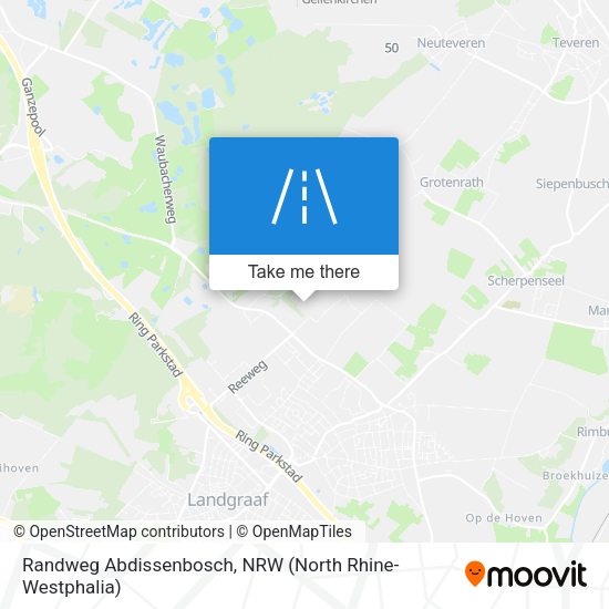 Randweg Abdissenbosch map