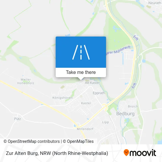 Zur Alten Burg map