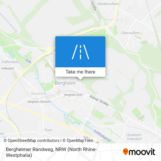 Bergheimer Randweg map