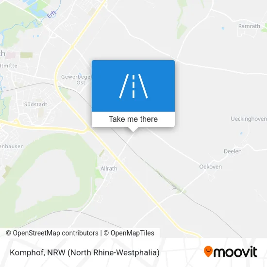 Карта Komphof