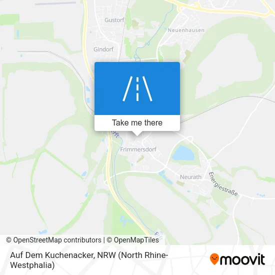 Карта Auf Dem Kuchenacker