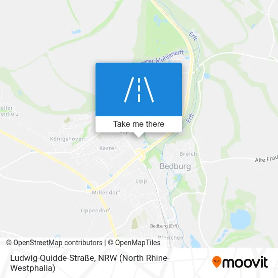 Ludwig-Quidde-Straße map