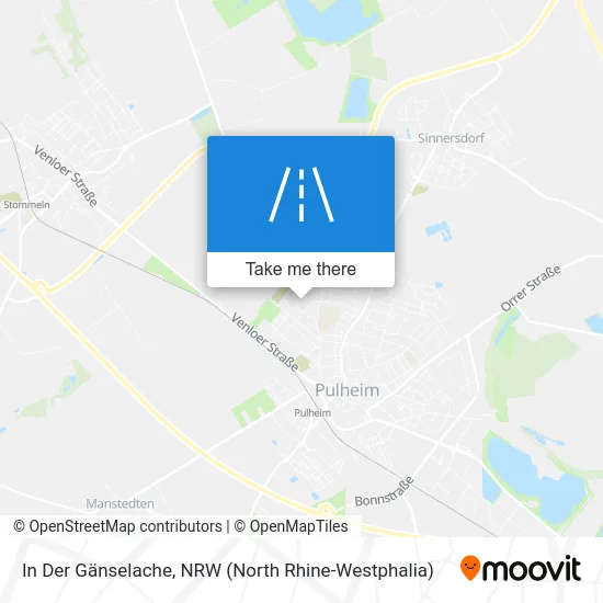 In Der Gänselache map