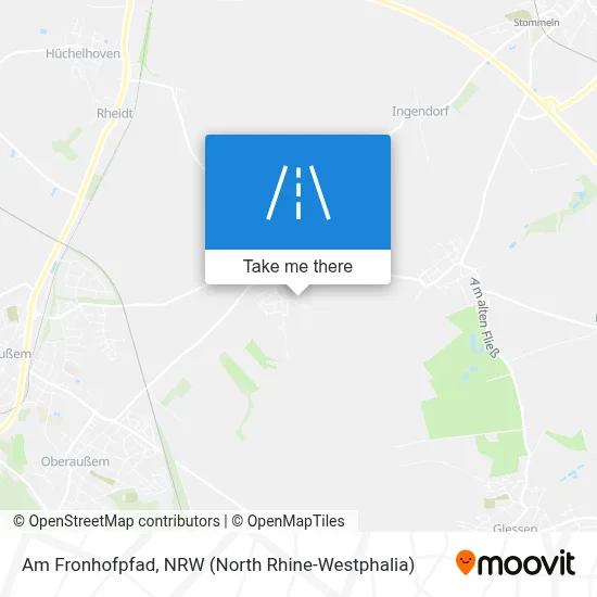 Am Fronhofpfad map