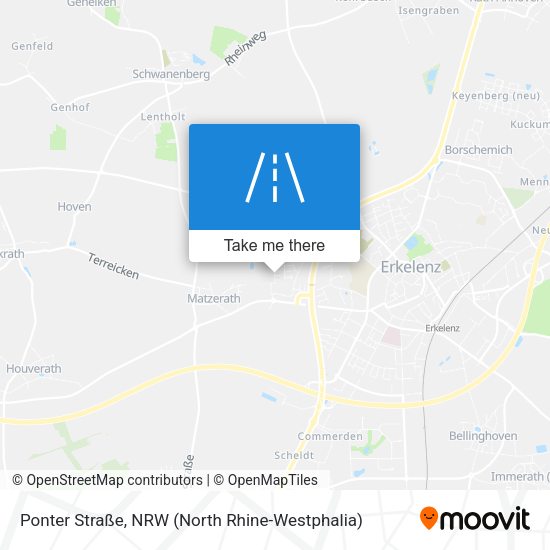 Ponter Straße map