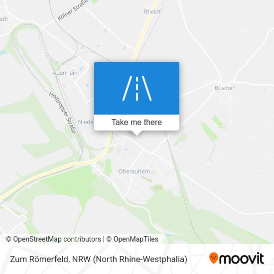 Zum Römerfeld map