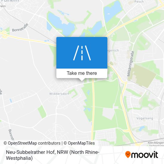 Neu-Subbelrather Hof map