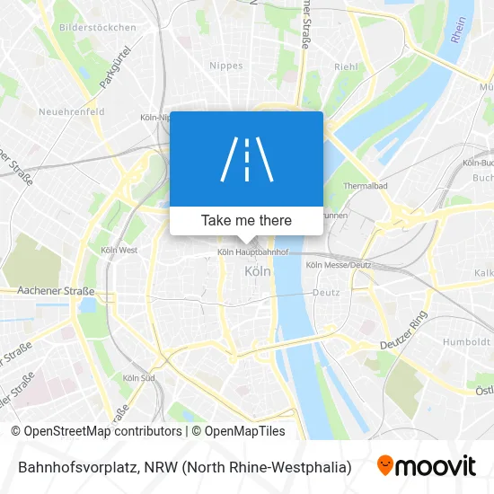 Bahnhofsvorplatz map