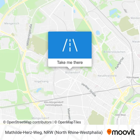Карта Mathilde-Herz-Weg