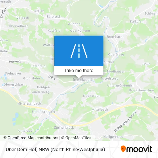 Карта Über Dem Hof