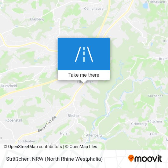 Sträßchen map