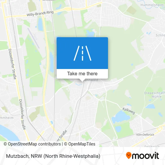 Карта Mutzbach